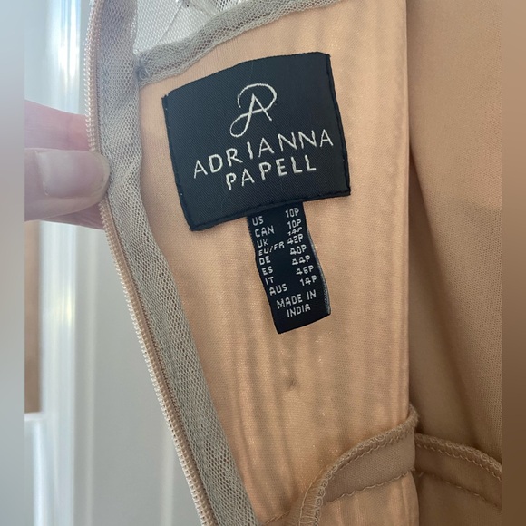 Beaded Adrianna Papell Evening Gown - Picture 4 of 5